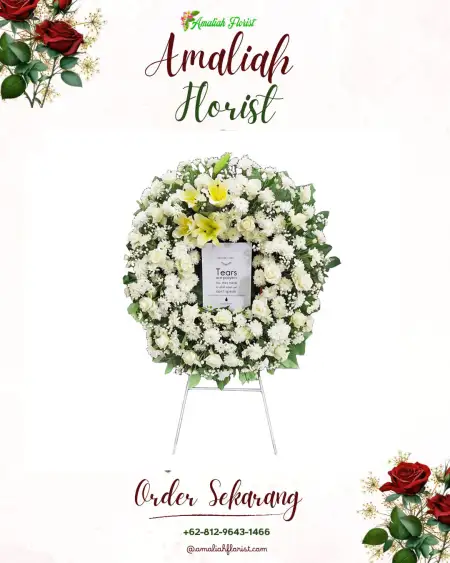 Krans Bunga Duka Argawana